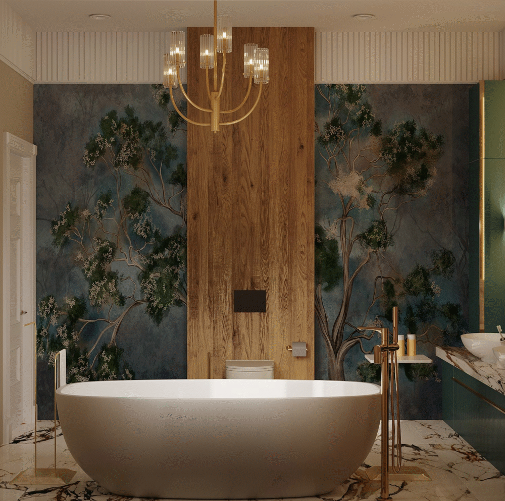 Bathroom Wallpaper interior